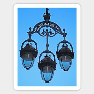 Amazing Street Lamps, Barcelona Sticker